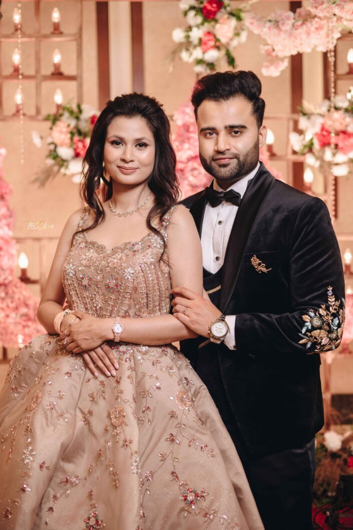 Couple engagement image, Chandigarh and Mohali, Punjab